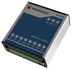 Módulo I/O digital USB Wisebox SE-214
